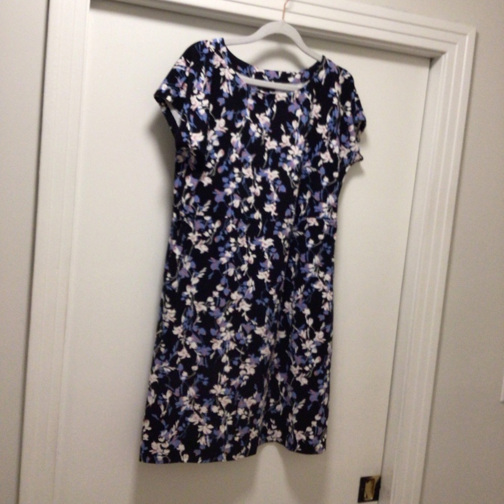 J.Jill Floral Midi Dress